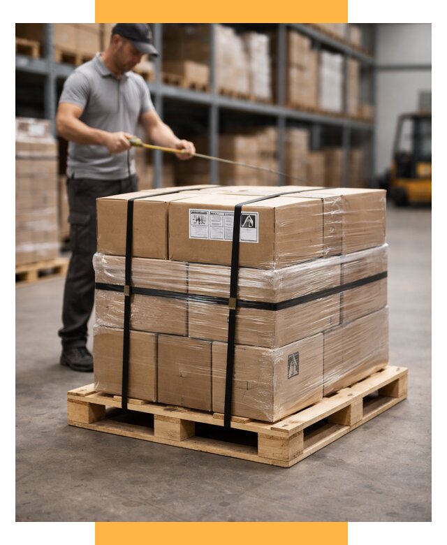 Упаковка и паллетирование грузов от 3586 р. | СетСервис-Фрм