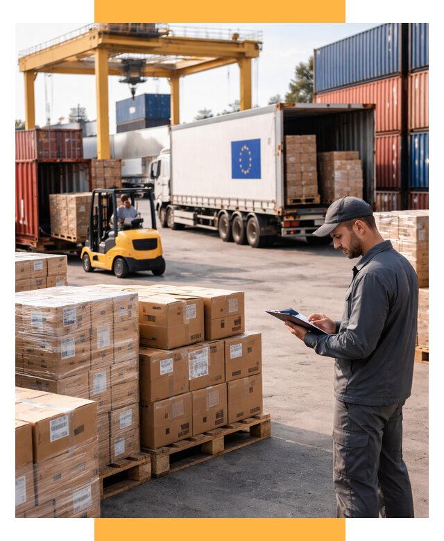 Доставка грузов из Европы от 12294 р., логистика СетСервис-Фрм