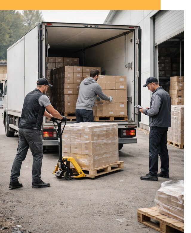 Автоперевозки из Европы до двери по цене от 87083 руб/т