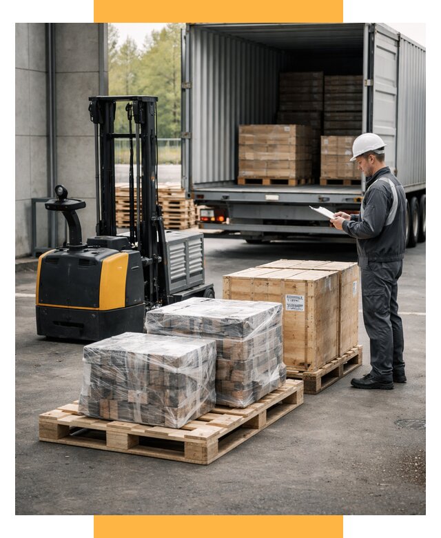 Доставка оборудования из Европы под ключ от 46103 р. | СетСервис-Фрм