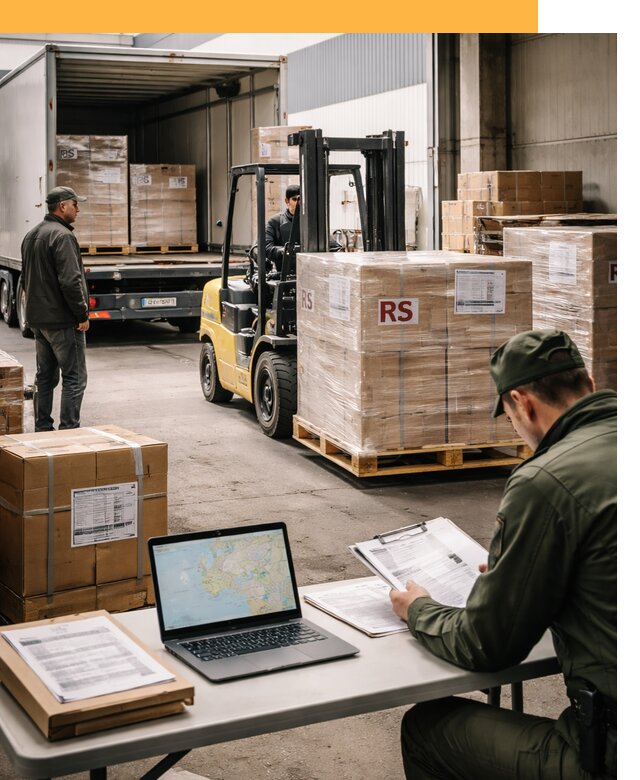 Доставка грузов в Сербию от 46103 руб, международные перевозки