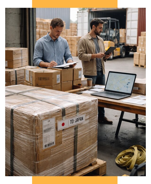 Доставка грузов в Японию от 25613 р., логистика СетСервис-Фрм