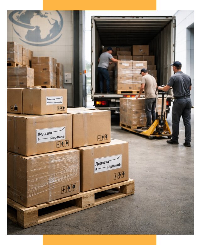 Доставка грузов в Израиль и экспорт от 46103 р. СетСервис-Фрм
