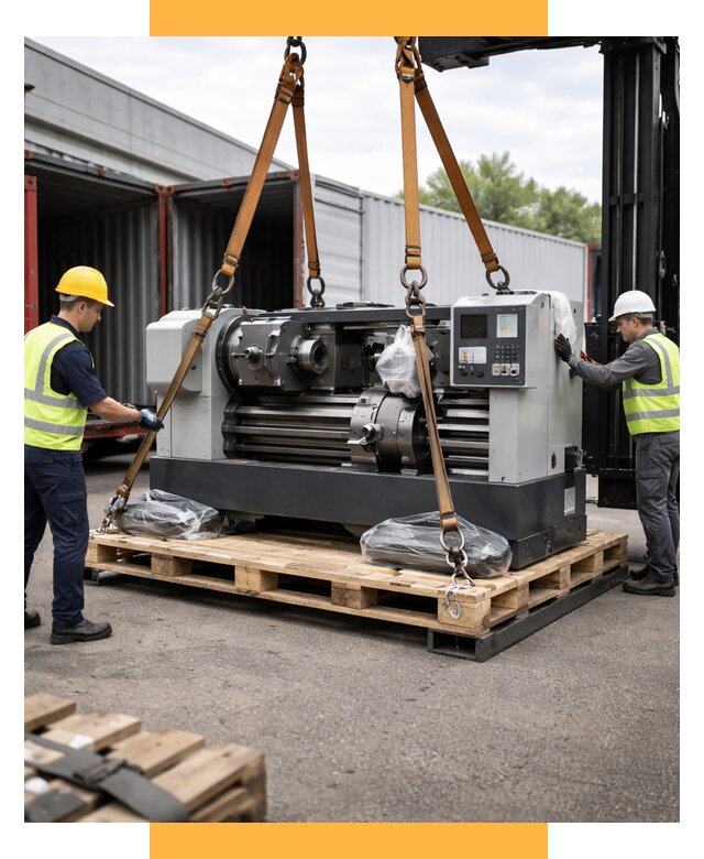 Перевозка станков и таможня от 61470 р. | СетСервис-Фрм логистика