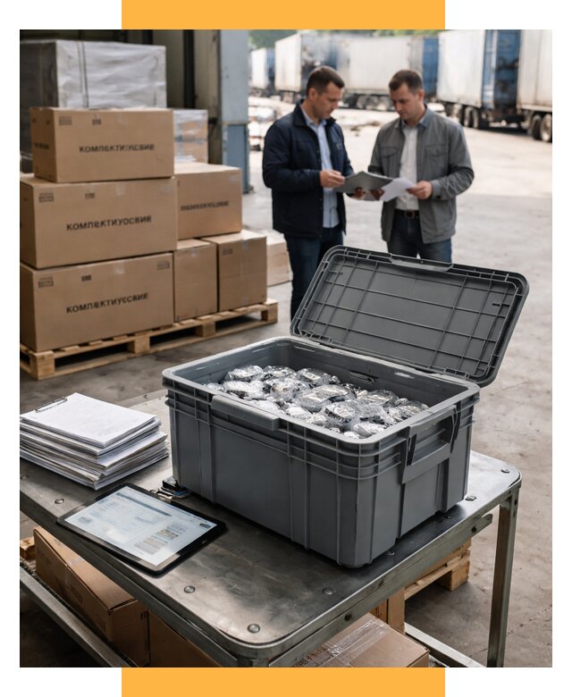 Перевозка комплектующих из Китая от 6659 р. | СетСервис-Фрм