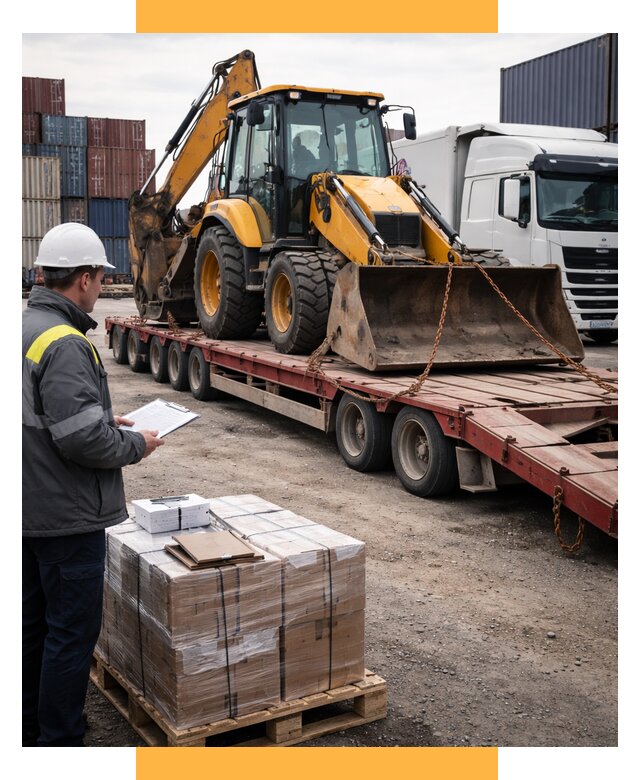 Международная перевозка спецтехники от 46103 р., СетСервис-Фрм