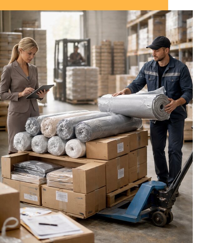 Перевозка текстиля по миру от 15368 руб. с таможней и страхованием