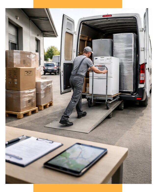 Перевозка бытовой техники от 6659 р. - логистика СетСервис-Фрм