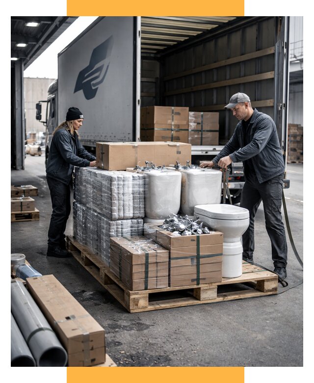 Перевозка сантехники под ключ от 1844 р. | СетСервис-Фрм