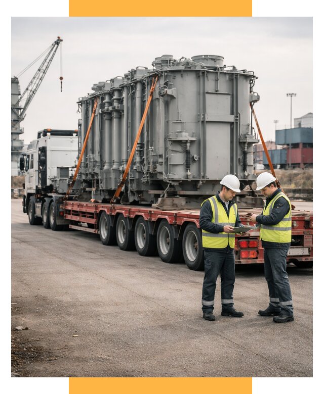 Перевозка негабаритных грузов под ключ от 122940 р., СетСервис-Фрм
