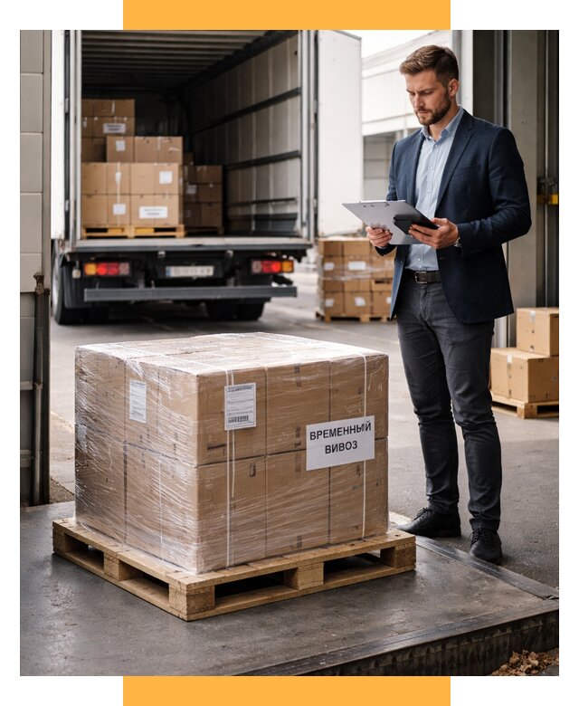 Временный вывоз товаров под ключ от 8196 р. | СетСервис-Фрм