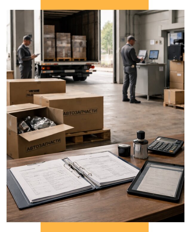 Таможенное оформление автозапчастей под ключ от 8708 р., СетСервис-Фрм