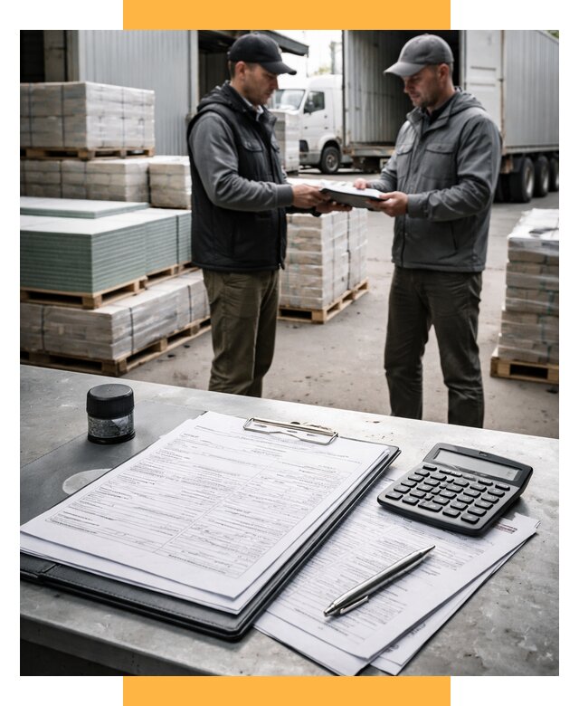 Таможенное оформление стройматериалов от 8708 р. | СетСервис-Фрм