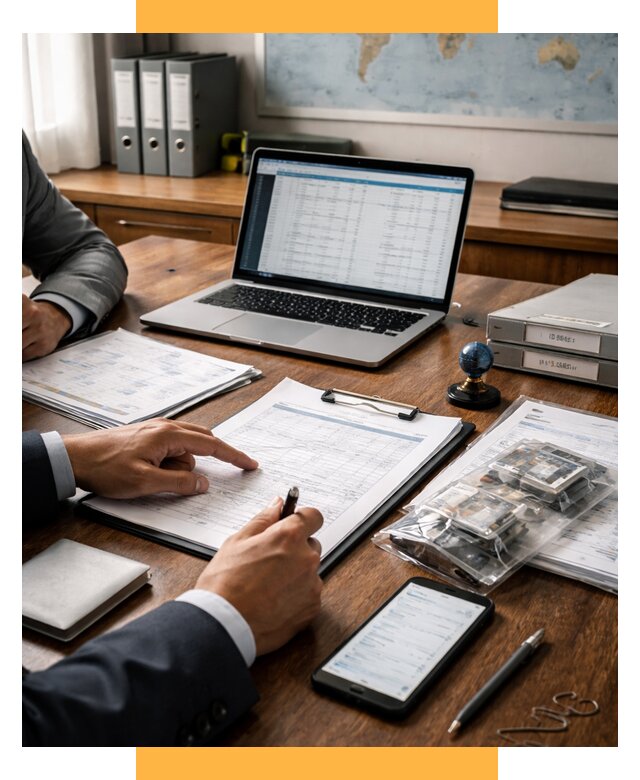 Проверка поставщика за рубежом от 8708 р. | СетСервис-Фрм аудит