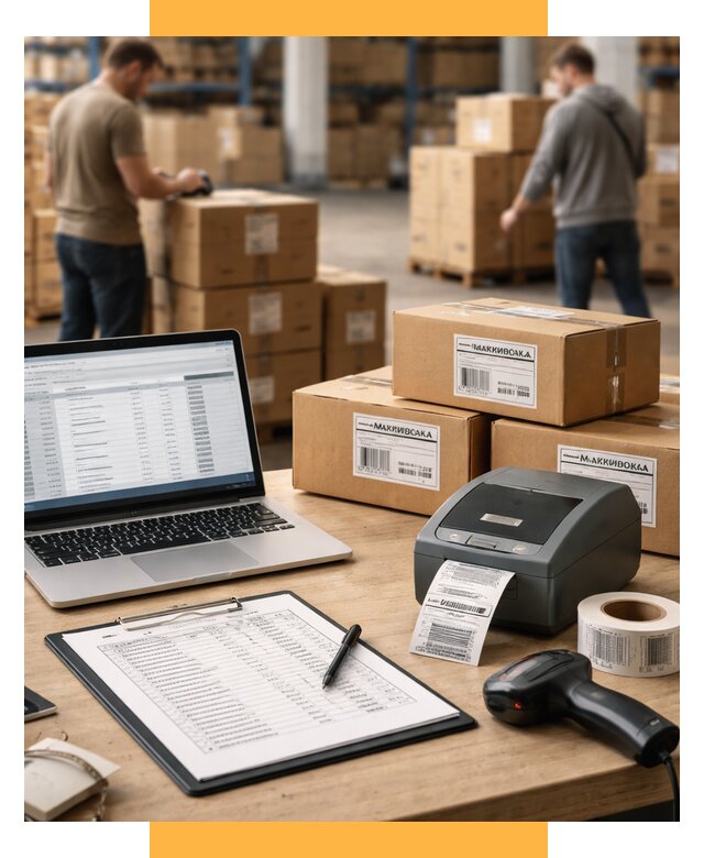 Маркировка импортных товаров от 4610 р. под ключ, СетСервис-Фрм